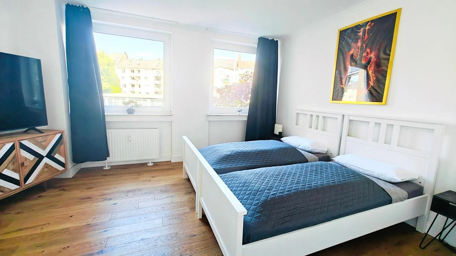 3 Room Downtown Apartment Bilk Dusseldorf